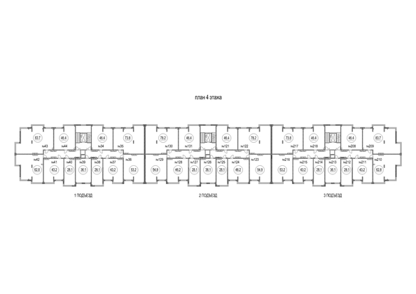 
  Продается 3-комн. квартира 78.2 м², в ЖК Солнечный бульвар, дом 22 корп 2. Фото 2.