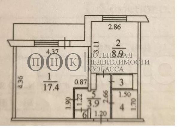
  Продается 1-комн. квартира 34.2 м². Фото 12.