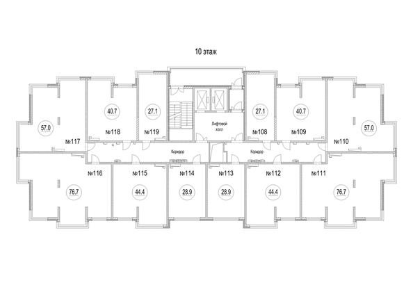 
  Продается 2-комн. квартира 57 м², в ЖК Новоильинка, 2 этап. Фото 1.
