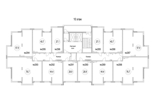 
  Продается 3-комн. квартира 76.7 м², в ЖК Новоильинка, 1 этап. Фото 1.