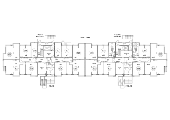 
  Продается 2-комн. квартира 54.7 м², в ЖК Сити-парк, дом 10. Фото 1.