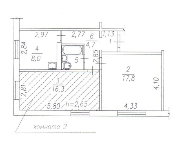 
  Продается комната 16.3 м². Фото 14.