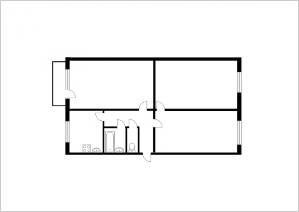 
  Продается 3-комн. квартира 60.9 м². Фото 11.
