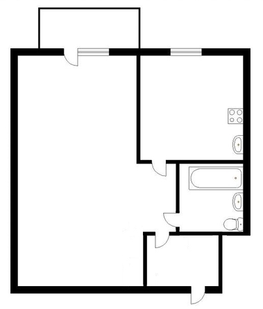 
  Продается 1-комн. квартира 26 м². Фото 17.
