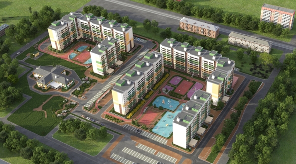 
  Продается 1-комн. квартира 42.98 м², в ЖК Весна, дом 2. Фото 2.