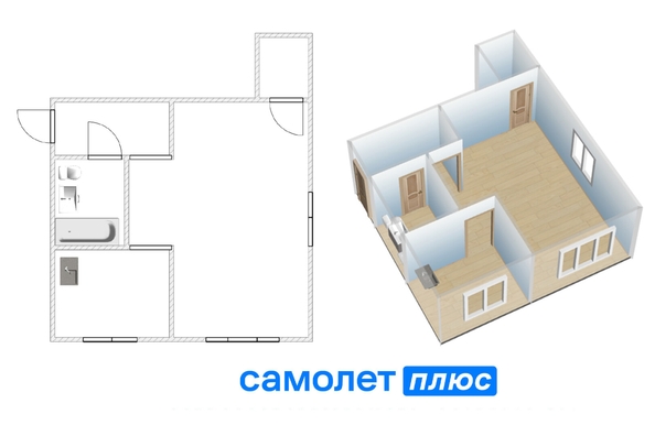
  Продается 1-комн. квартира 30.4 м². Фото 15.
