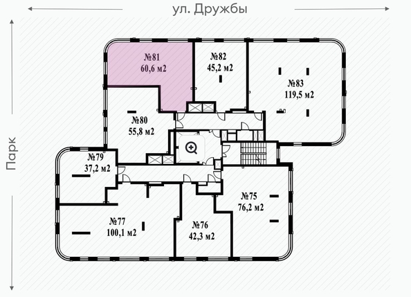 
  Продается 2-комн. квартира 60.6 м², в ЖК Южный, дом Ю-17. Фото 4.