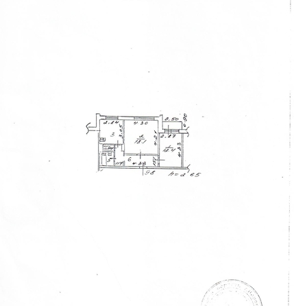 
  Продается 2-комн. квартира 53 м². Фото 25.