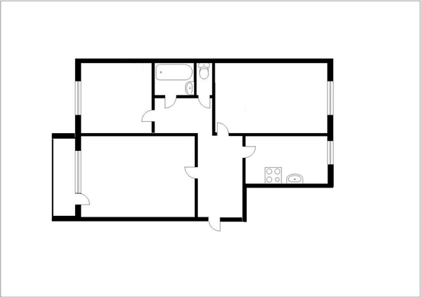 
  Продается 3-комн. квартира 58.1 м². Фото 17.