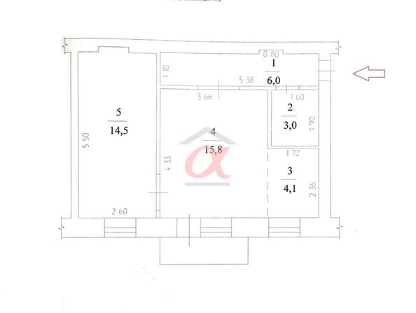 
  Продается 2-комн. квартира 43.4 м². Фото 22.