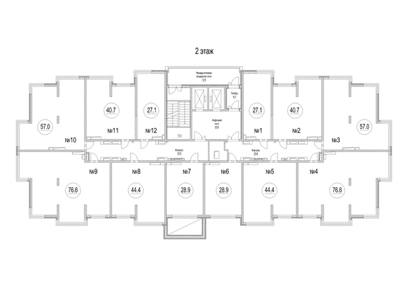 
  Продается 3-комн. квартира 76.6 м², в ЖК Сити-парк, дом 8. Фото 1.
