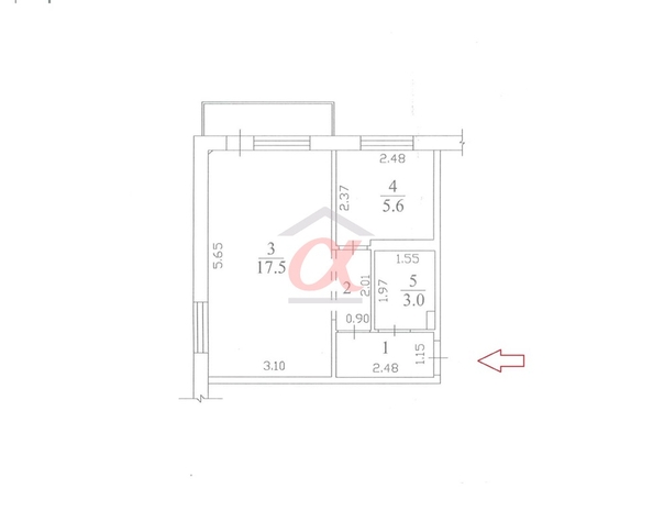 
  Продается 1-комн. квартира 30.8 м². Фото 31.