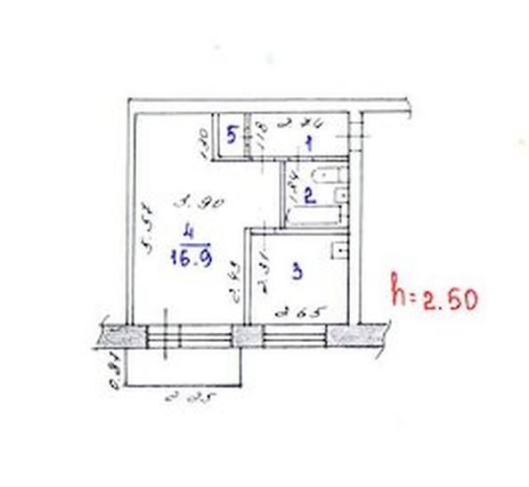 
  Продается 1-комн. квартира 30.7 м². Фото 9.