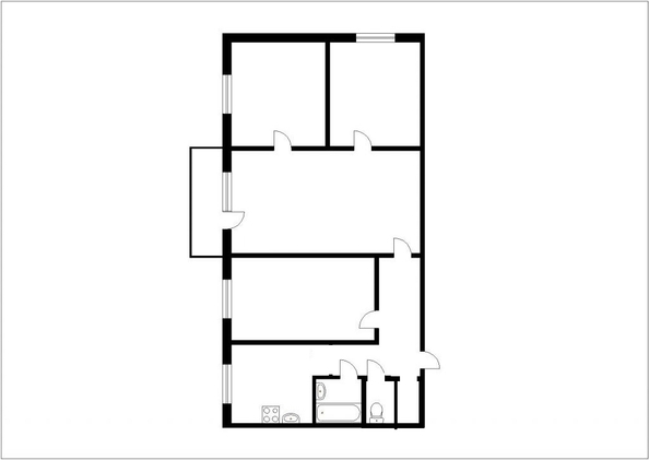 
  Продается 4-комн. квартира 61.2 м². Фото 26.