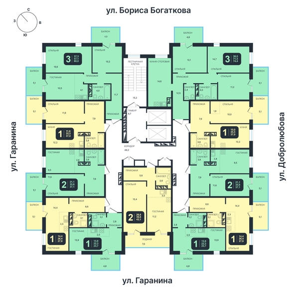 
  Продается студия, 27.9 м², ЖК Никольский парк, дом 4
. Фото 1.