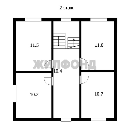 
   Продам дом, 118.5 м², Новосибирск

. Фото 26.
