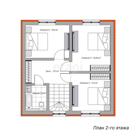 
   Продам дом, 156 м², Каменка село

. Фото 3.