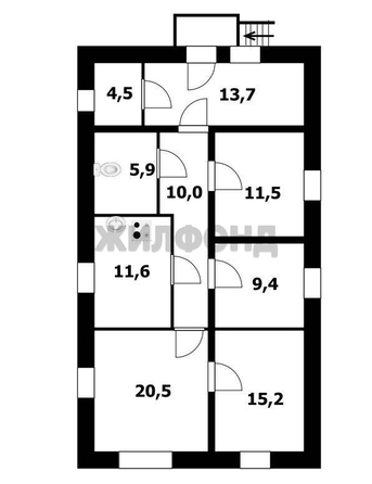 
   Продам дом, 102.3 м², Новосибирск

. Фото 4.