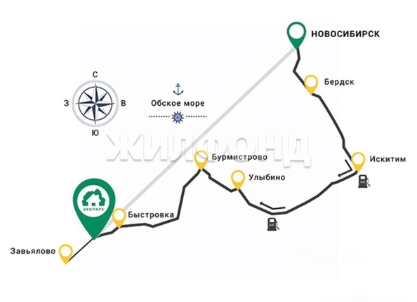 
  Продам  дачный участок, 7.95 соток, Экопарк КП

. Фото 5.