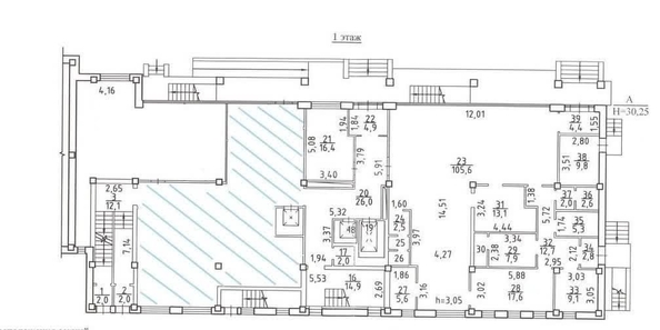 
   Сдам офис, 129.6 м², Залесского ул, 5

. Фото 2.