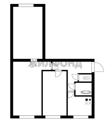 
  Продается 3-комн. квартира, 58.1 м², Боровая Партия ул, д. 5
. Фото 2.