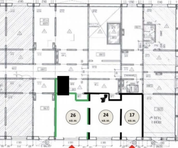 
   Продам торговое помещение, 67 м², Виктора Шевелева ул, 30

. Фото 2.
