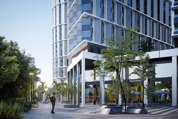 
  Продается 1-комнатный апартамент, 39.71 м², АК АЭРОН, cекция B1
. Фото 6.