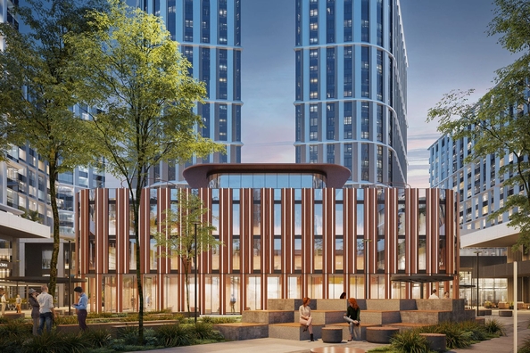 
  Продается 1-комнатный апартамент, 39.71 м², АК АЭРОН, cекция B1
. Фото 16.