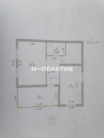 
   Продам дом, 220.7 м², Новосибирск

. Фото 32.