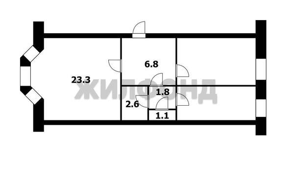 
   Продам комнату, 20 м², 1-й Квартал ул, 4

. Фото 4.