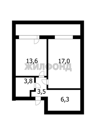 
   Продам 2-комнатную, 44.2 м², Заречная ул, 21

. Фото 15.