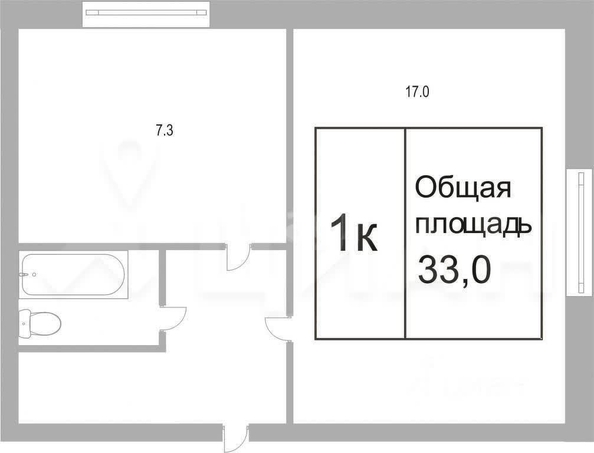 
  Сдается 1-комн. квартира, 34 м², Макаренко ул, д. 4
. Фото 25.