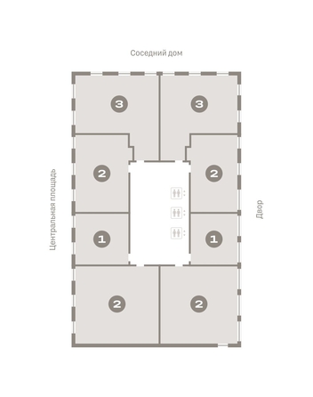 
  Продается 3-комн. квартира, 81.84 м², ЖК Европейский берег, дом 45
. Фото 1.