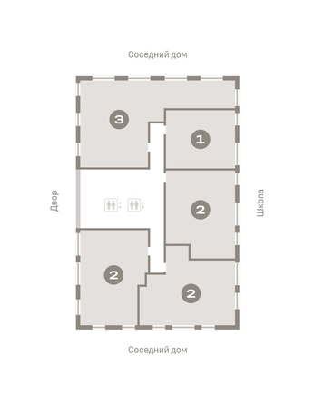 
  Продается 2-комн. квартира, 77.46 м², ЖК Европейский берег, дом 45
. Фото 1.