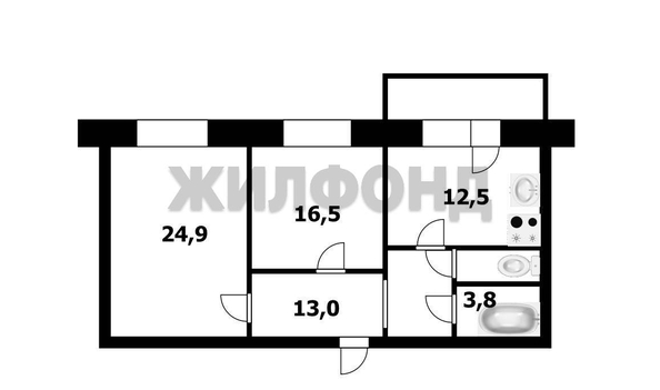 
  Продается 2-комн. квартира, 72.5 м², Горский мкр, д. 39
. Фото 23.