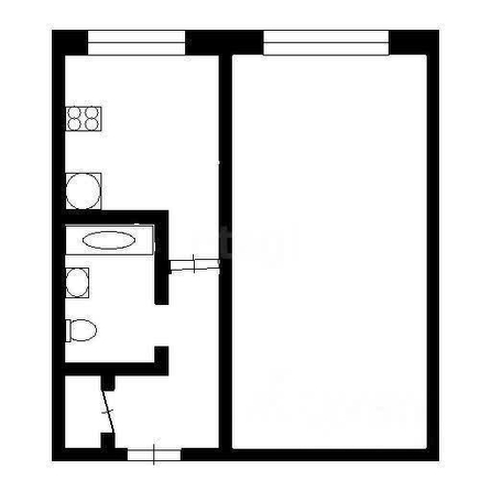 
  Сдается 1-комн. квартира, 31 м², Бориса Богаткова ул, д. 205
. Фото 7.