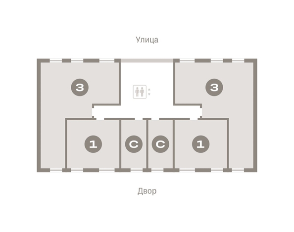 
  Продается 1-комн. квартира, 41.06 м², ЖК Пшеница, дом 4
. Фото 12.