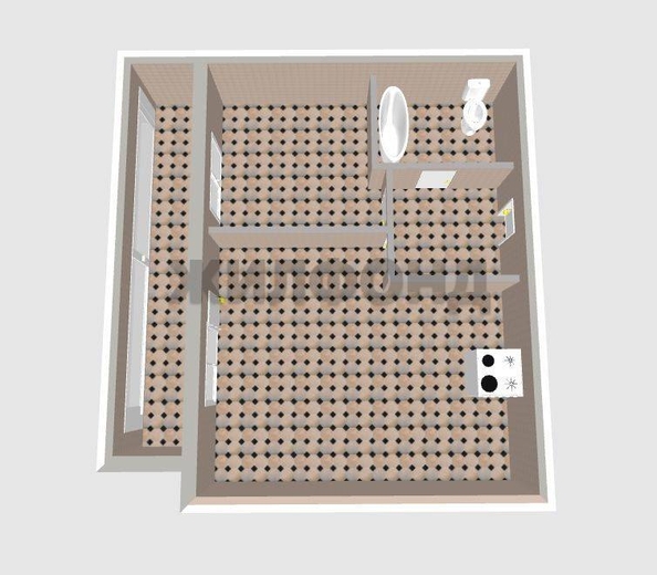 
  Продается 1-комн. квартира, 43.4 м², Шевченко ул, д. 11
. Фото 2.