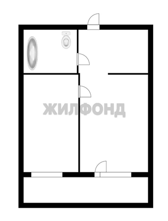 
  Продается 2-комн. квартира, 38 м², ЖК Акация на Ватутина, дом 2
. Фото 7.