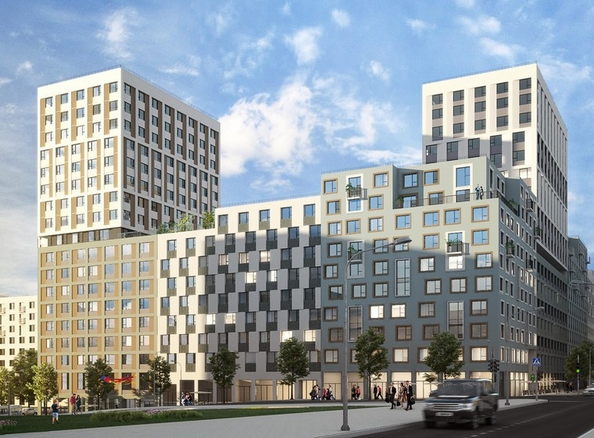 
  Продается 3-комн. квартира, 104.8 м², ЖК Лебедевский квартал, дом 1
. Фото 1.