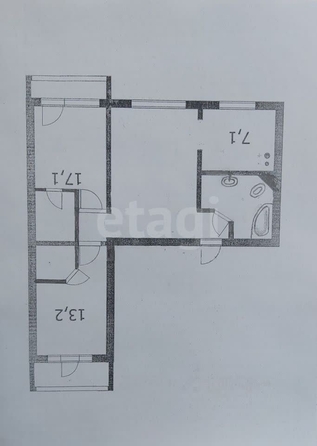 
  Сдается 3-комн. квартира, 58.6 м², Нижегородская ул, д. 27
. Фото 21.
