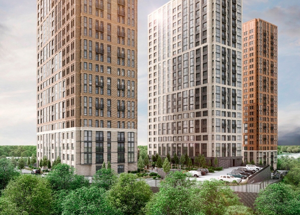 
  Продается 1-комн. квартира, 39.8 м², ЖК Расцветай на Кропоткина, дом 1
. Фото 4.