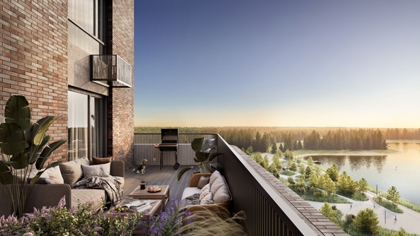 
  Продается 2-комн. квартира, 39.75 м², ЖК Страна.Береговая
. Фото 6.