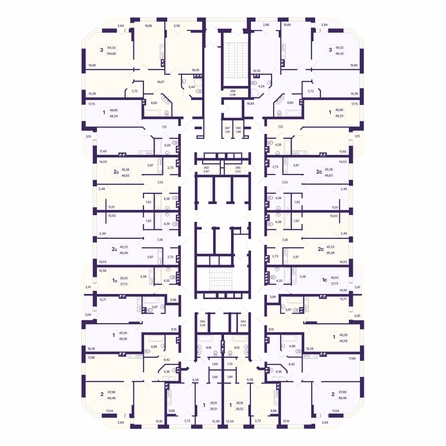 
  Продается 2-комн. квартира, 69.46 м², ЖК Астон. Шесть звёзд, 1
. Фото 1.