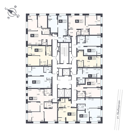 
  Продается 1-комн. квартира, 26.06 м², ЖК Астон. Геометрия, дом 4
. Фото 1.
