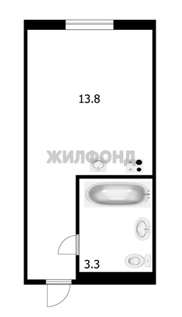 
  Продается студия, 17.1 м², Сухановская ул, д. 6а
. Фото 5.