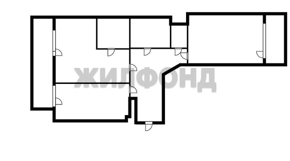 
  Продается 2-комн. квартира, 83.6 м², Гоголя ул, д. 32/1
. Фото 4.