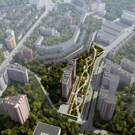 
  Продается 1-комн. квартира, 45.7 м², ЖК Тайм Сквер
. Фото 5.