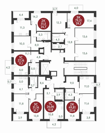 
  Продается 2-комн. квартира, 51.5 м², ЖК Скандинавские кварталы, дом 1
. Фото 1.
