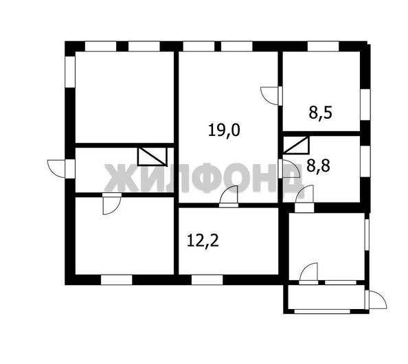 
  Продается 3-комн. квартира 48.5 м². Фото 4.